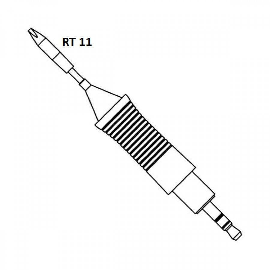 RT11 - Chisel tip - 3.6 mm / 0.9 mm (GW-RT11) RT11 - Chisel tip - 3.6 mm / 0.9 mm (GW-RT11)